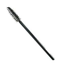 Szczoteczka spiralka do rozczesywania rzęs czarna