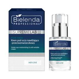 Bielenda Professional Supremelab Men Line Krem pod oczy nawilżająco-przeciwzmarszczkowy, 15ml