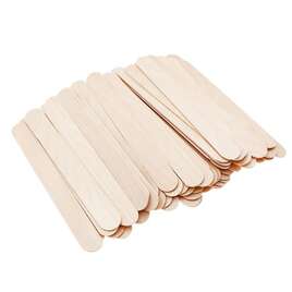 Szpatułki laryngologiczne drewniane niejałowe 100 sztuk SZEROKIE